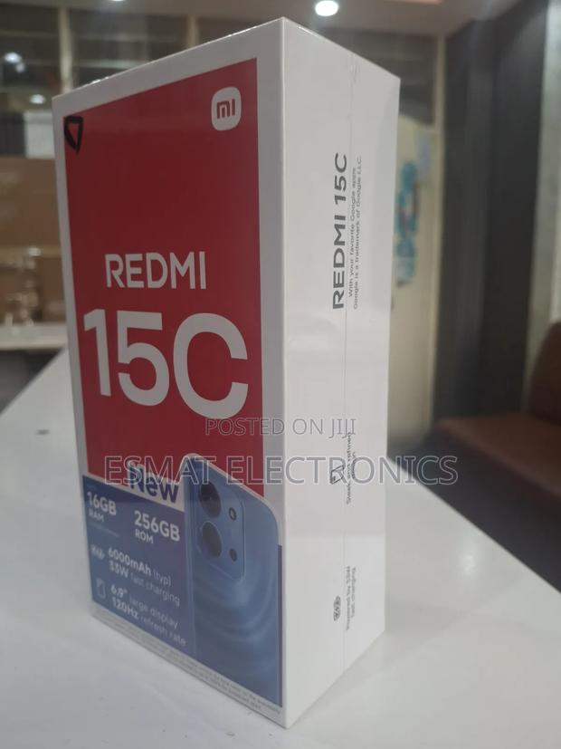 New Xiaomi Redmi 15C 4G 256 GB Blue - thumbnail 2