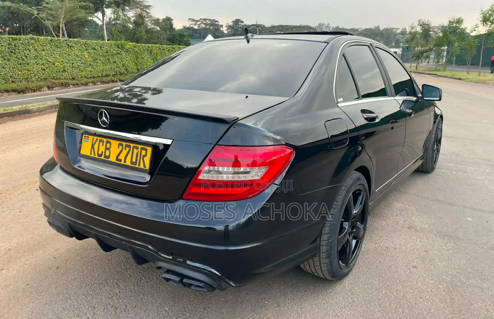 Mercedes-Benz C200 2008 Black