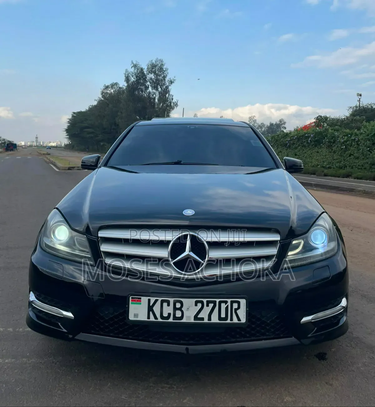 Mercedes-Benz C200 2008 Black