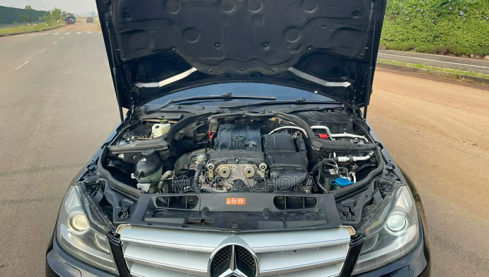 Mercedes-Benz C200 2008 Black