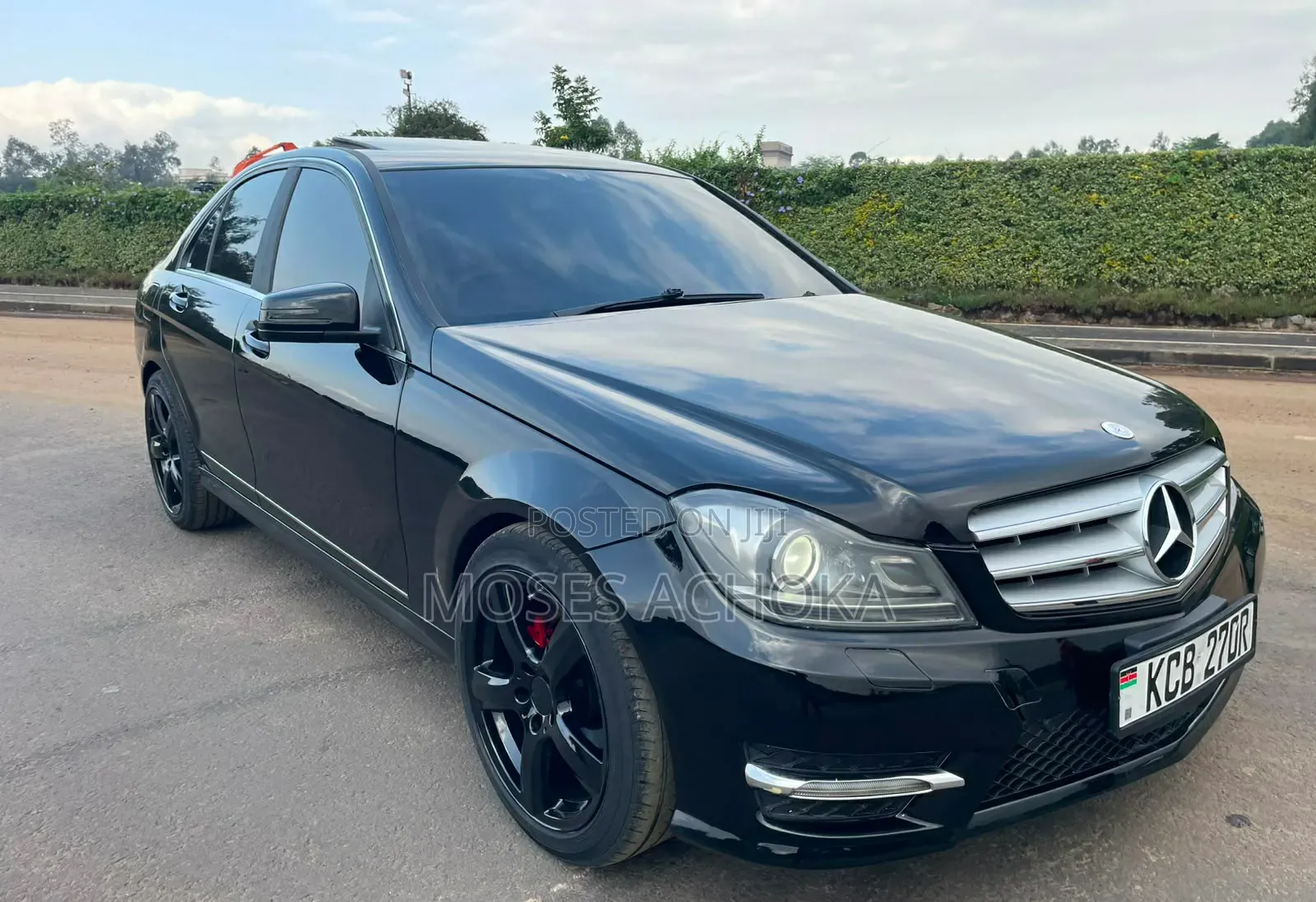 Mercedes-Benz C200 2008 Black