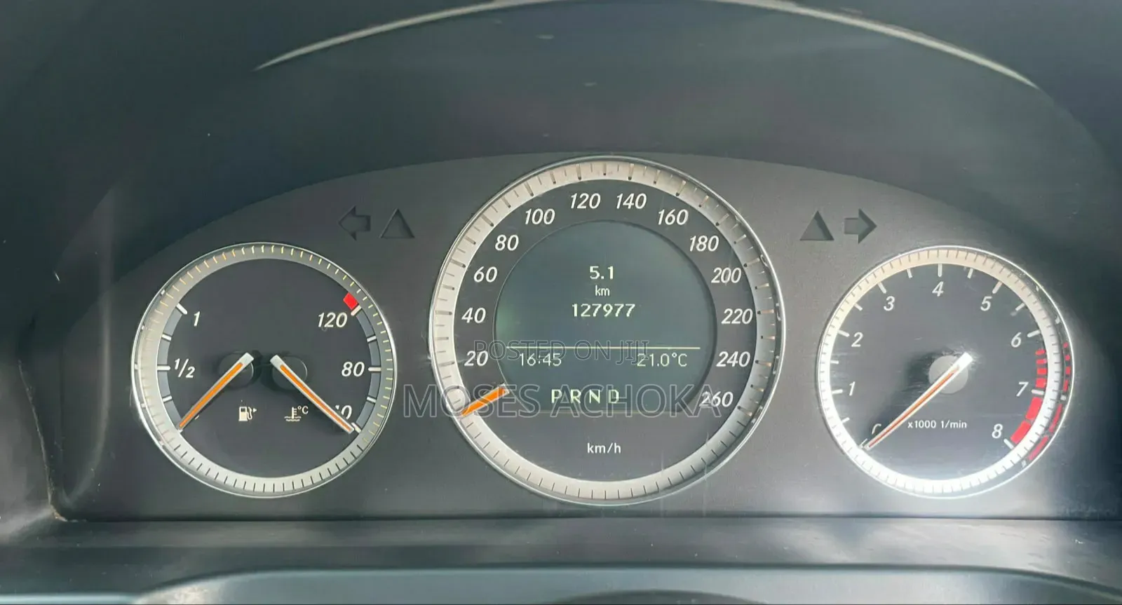 Mercedes-Benz C200 2008 Black