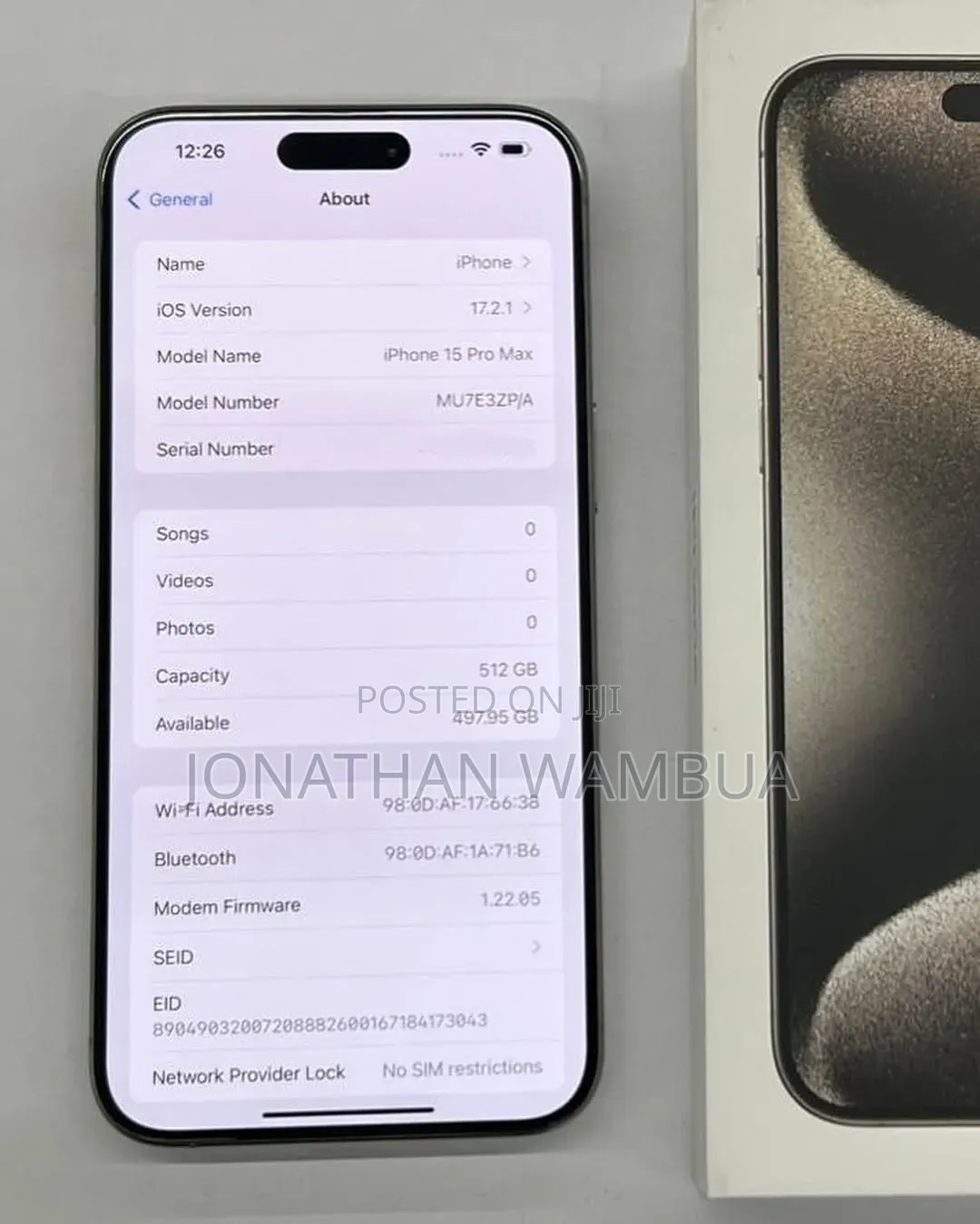 Apple iPhone 15 Pro Max 512 GB