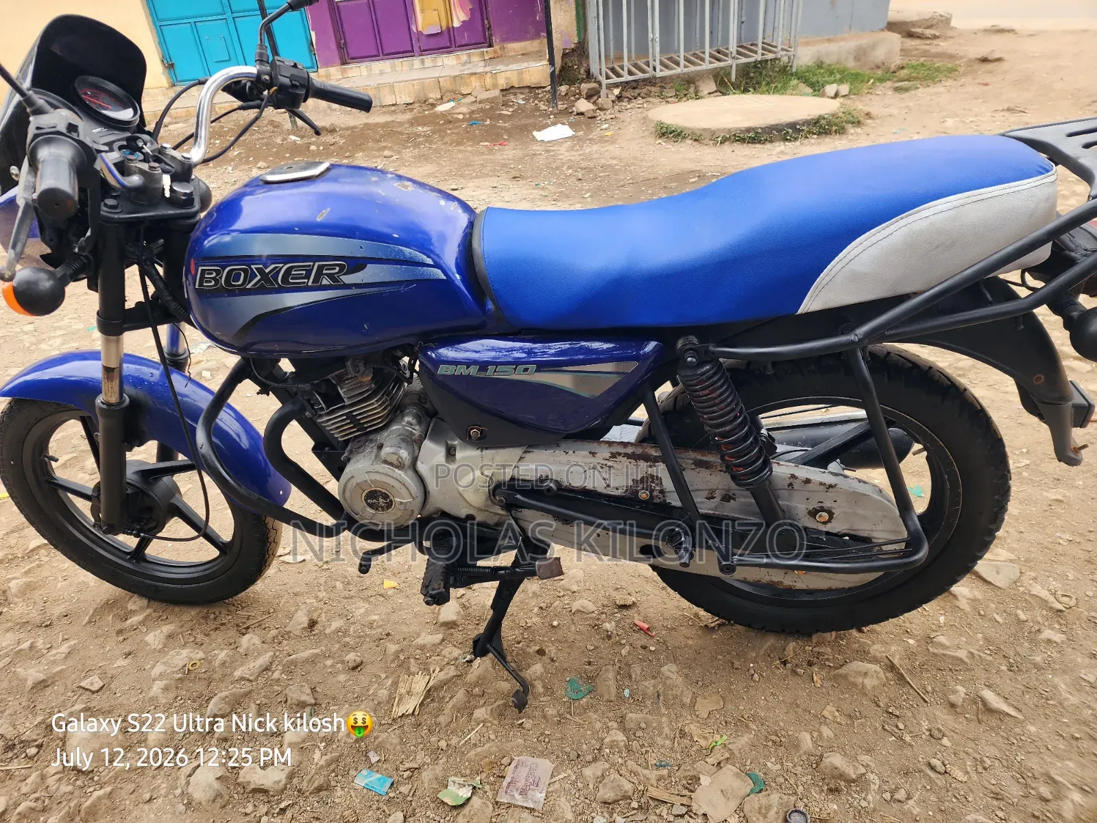 Bajaj Boxer 150 UG 2018 Blue