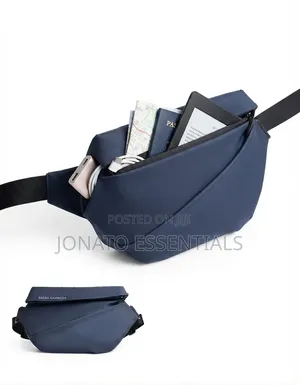 Premium Waterproof Chest Sling Bag – Modern Anti-Theft Crossbody