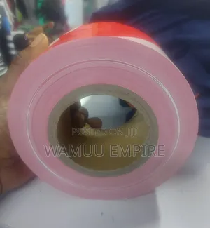 500m Red And White Striped Barrier Tape,