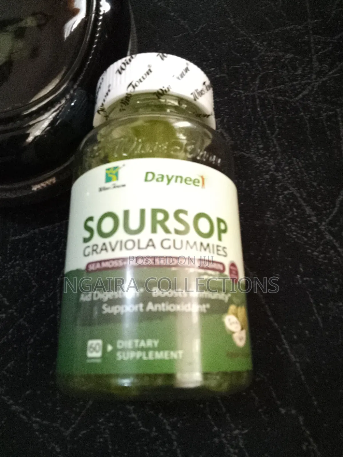 Soursop Graviola Gummies - With Seamos - Black Seed Oil + Vitamin