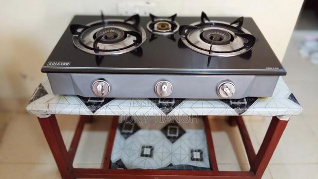 3 Burner Gas With Table Stand - main view
