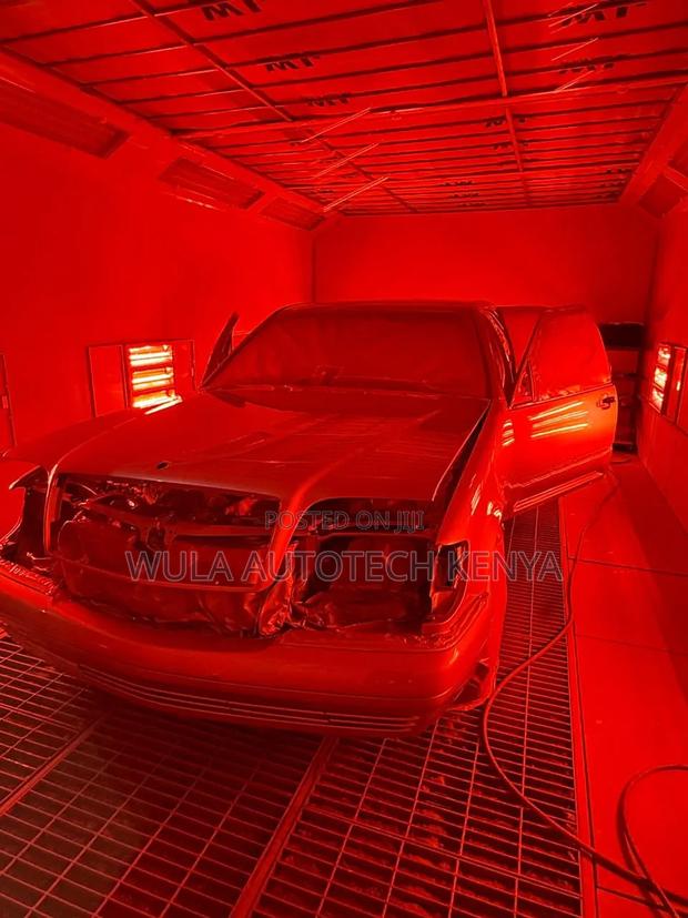 Fast Heating Baking System Power Spray Booth Machine Sunshine - thumbnail 2
