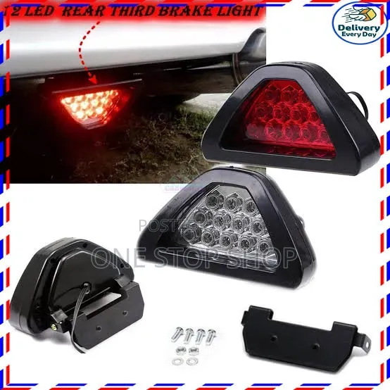 Third Brake Light With 12led Bulbs Available in Red, White,Green,Blue