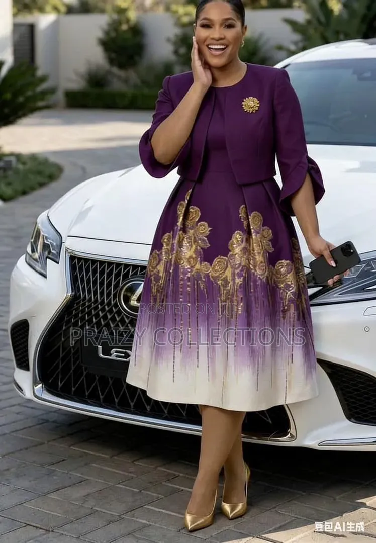 Royal Blossom 2-Piece Dress Set