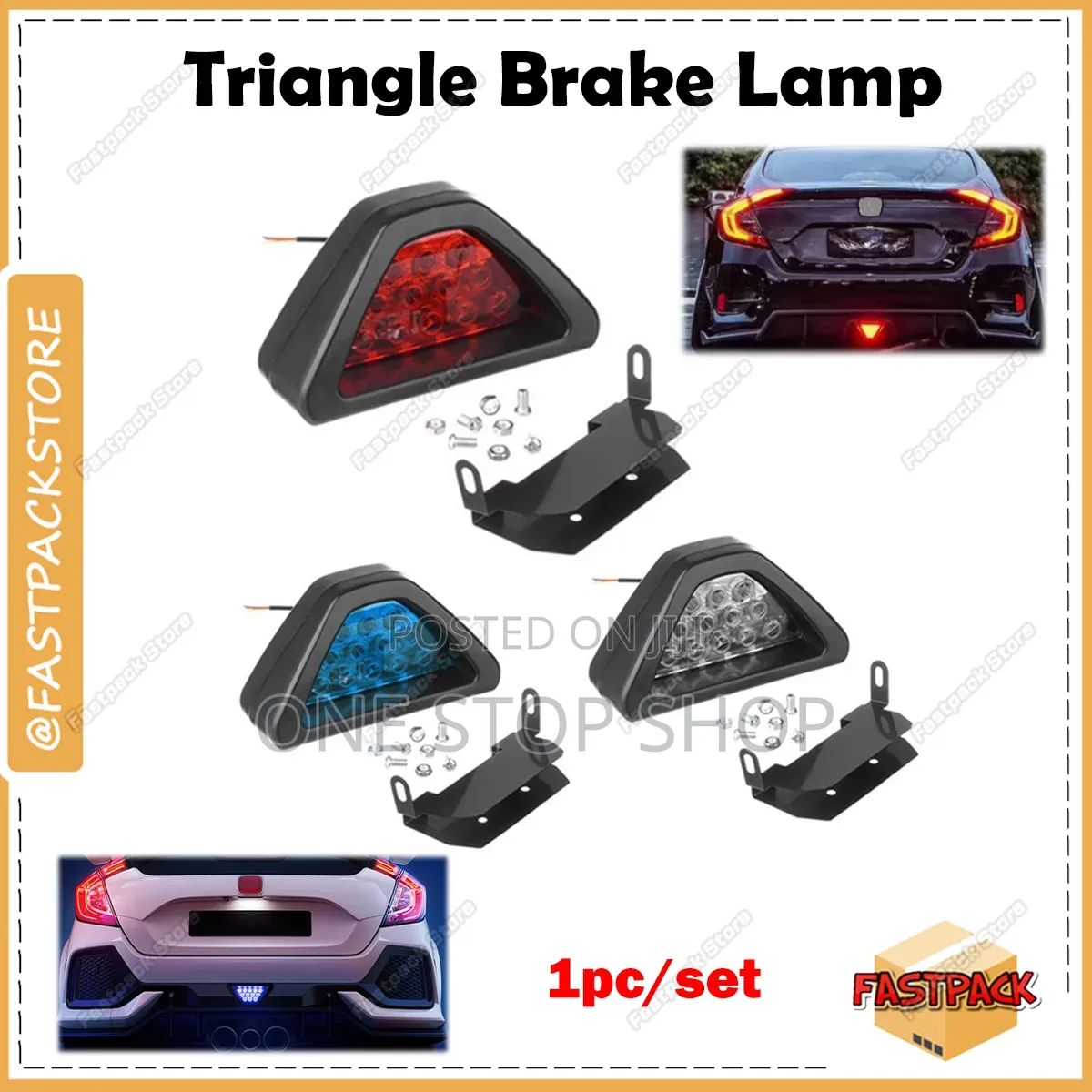 F1 Style Third Rear Fog Brake Fog Lamp Light