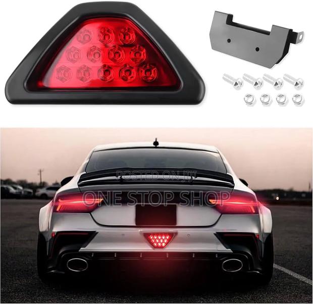 Third Tail Brake Light Warning Signal for Cars or Motorcycle