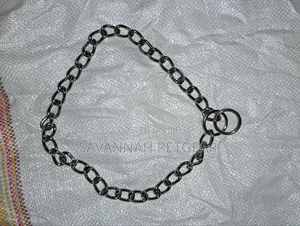 Heavy Duty Chrome-Plated Steel Dog Training Choker Chain Slip Collar