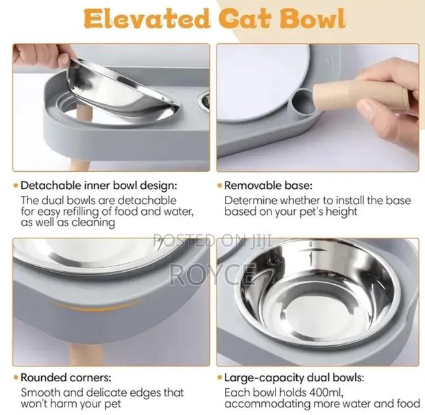 Pet Feeding Bowl Set - thumbnail 3