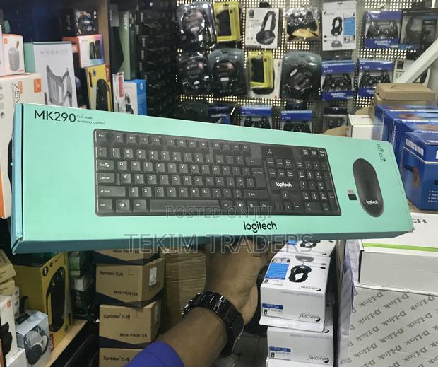 Logitech Mk290 Wireless Keyboard Mouse Combo Full