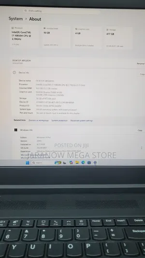 Laptop Lenovo ThinkPad P15s 16GB Intel Core i7 SSD 512GB