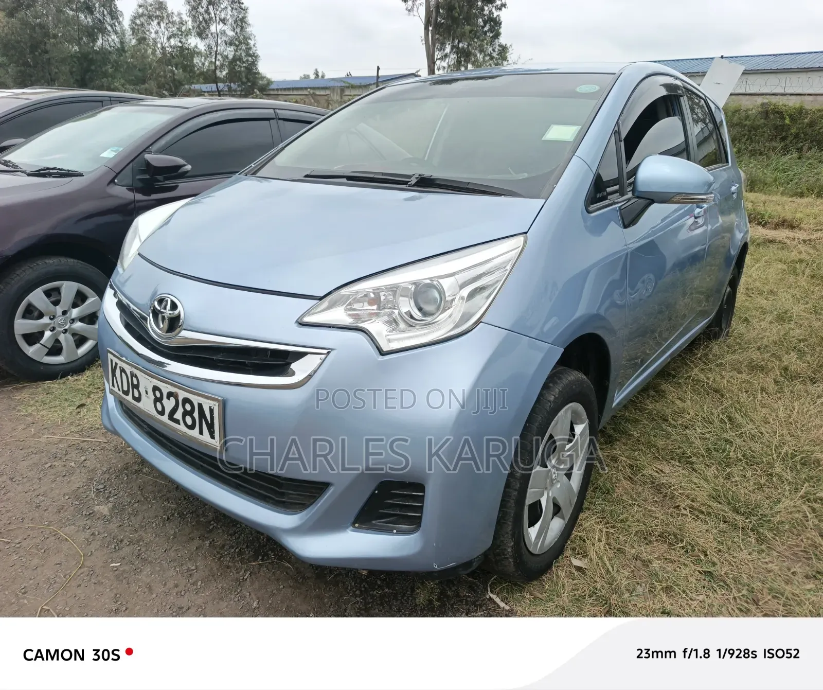 Toyota Ractis 2015 Blue