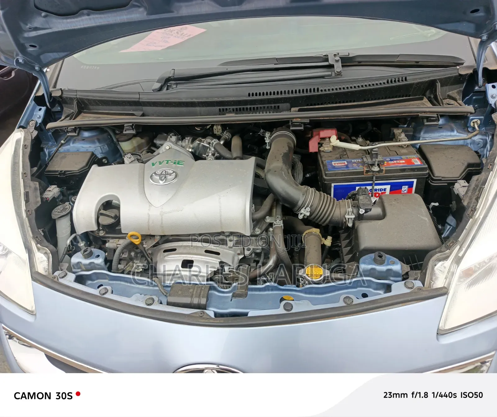 Toyota Ractis 2015 Blue