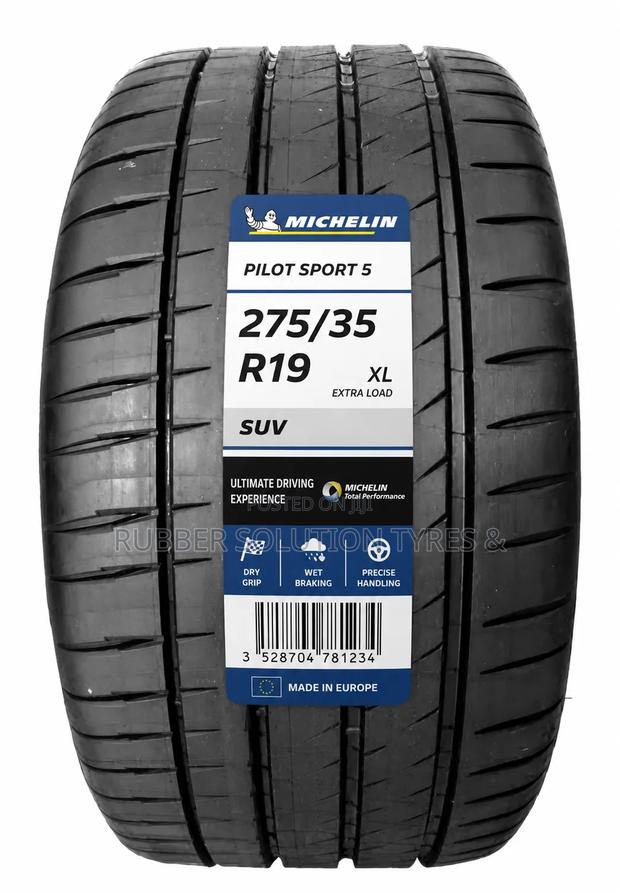275 /35 R19 Michelin Tyres 100y Pilot Sport 5 Suv Xl