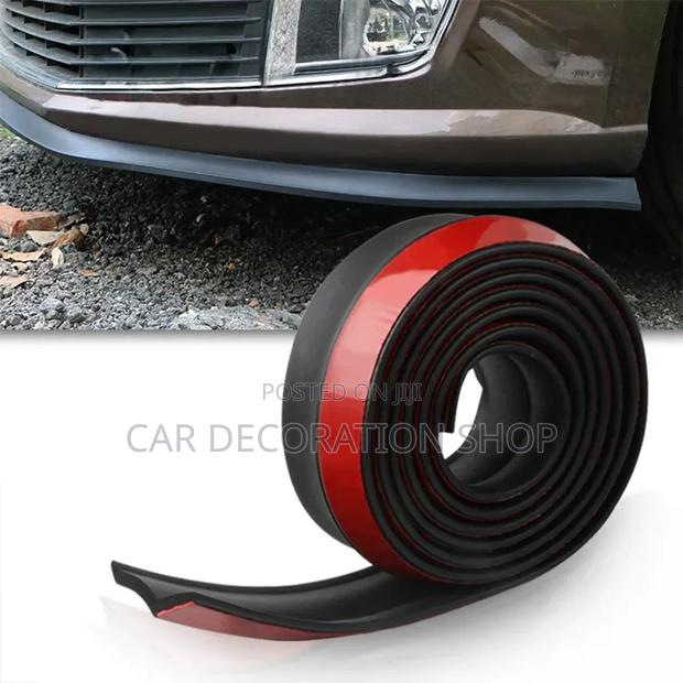 Black or Carbon Black Look Bumper Rubber Side - main view