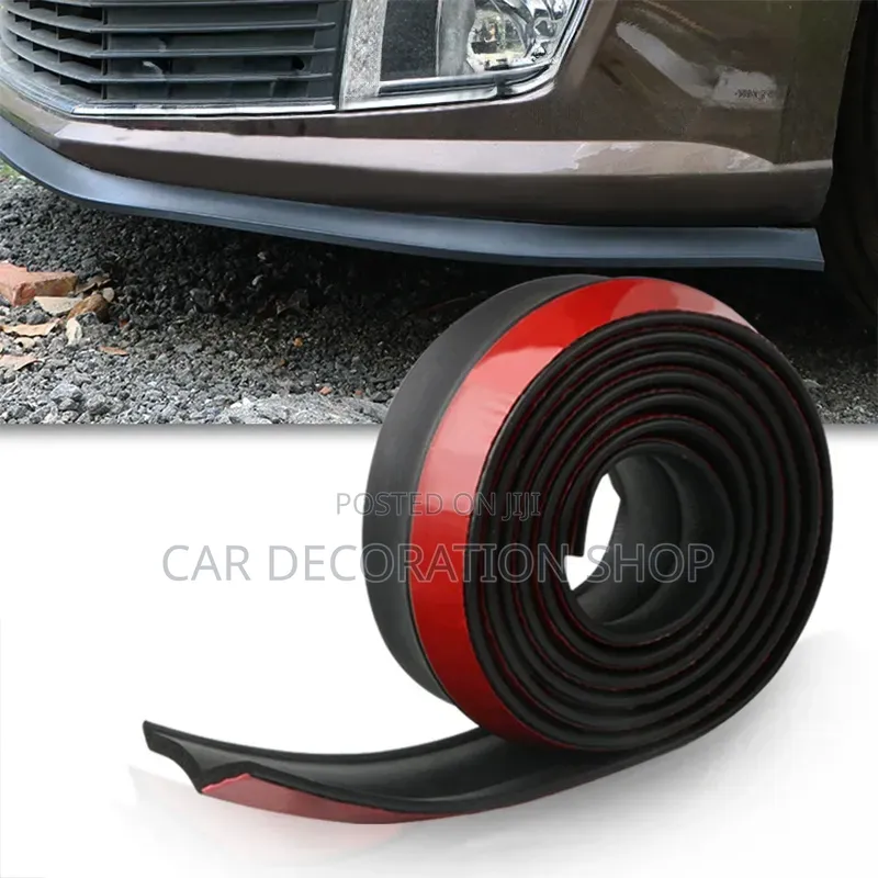 Black or Carbon Black Look Bumper Rubber Side