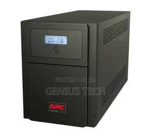 Apc Easy Ups 3000va 2100w Avr LCD 6 Universal Outlets 4×9ah