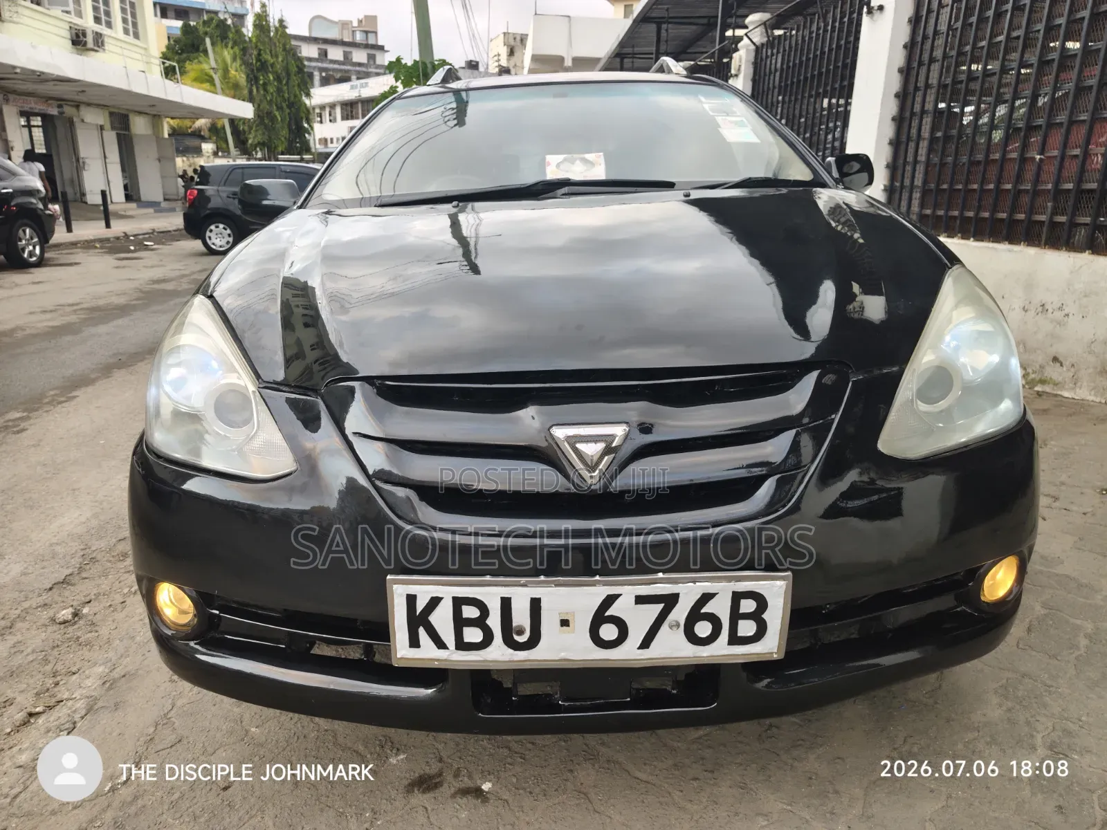 Toyota Caldina 2006 Black