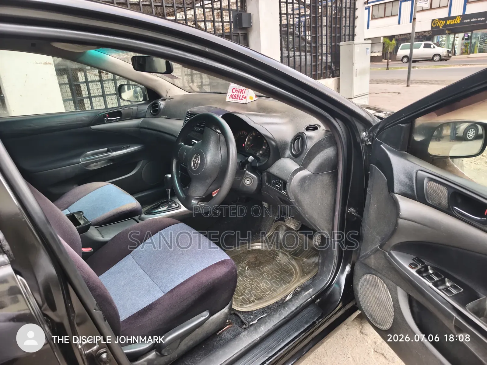 Toyota Caldina 2006 Black