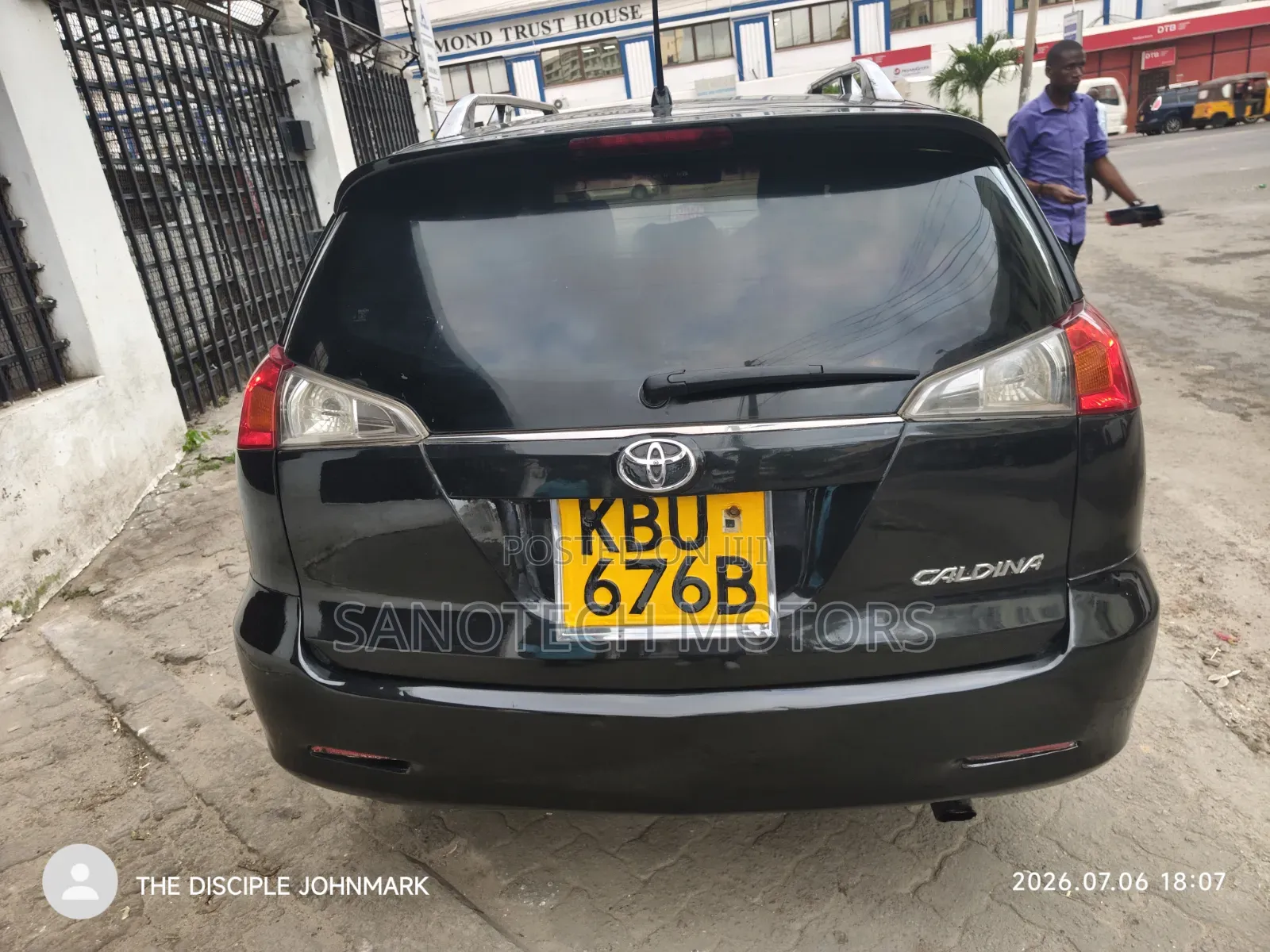 Toyota Caldina 2006 Black