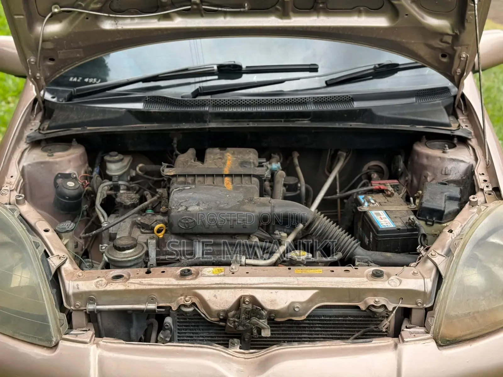 Toyota Vitz 2002 Gold