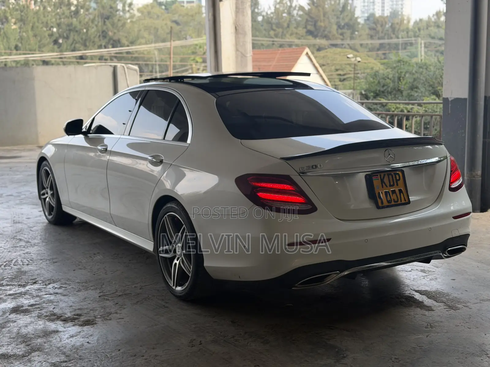 Mercedes-Benz E200 2016 White