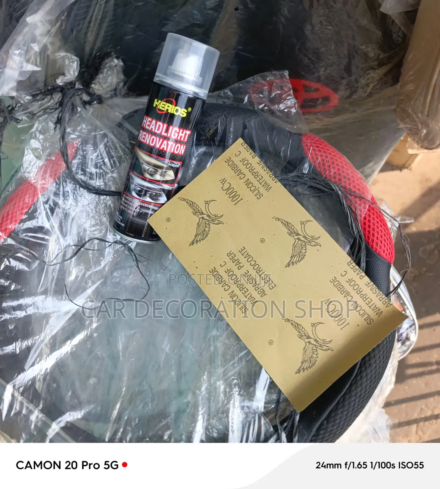 Yellowed Car Headlights Restoration Fluid 235ml