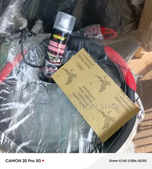 Yellowed Car Headlights Restoration Fluid 235ml