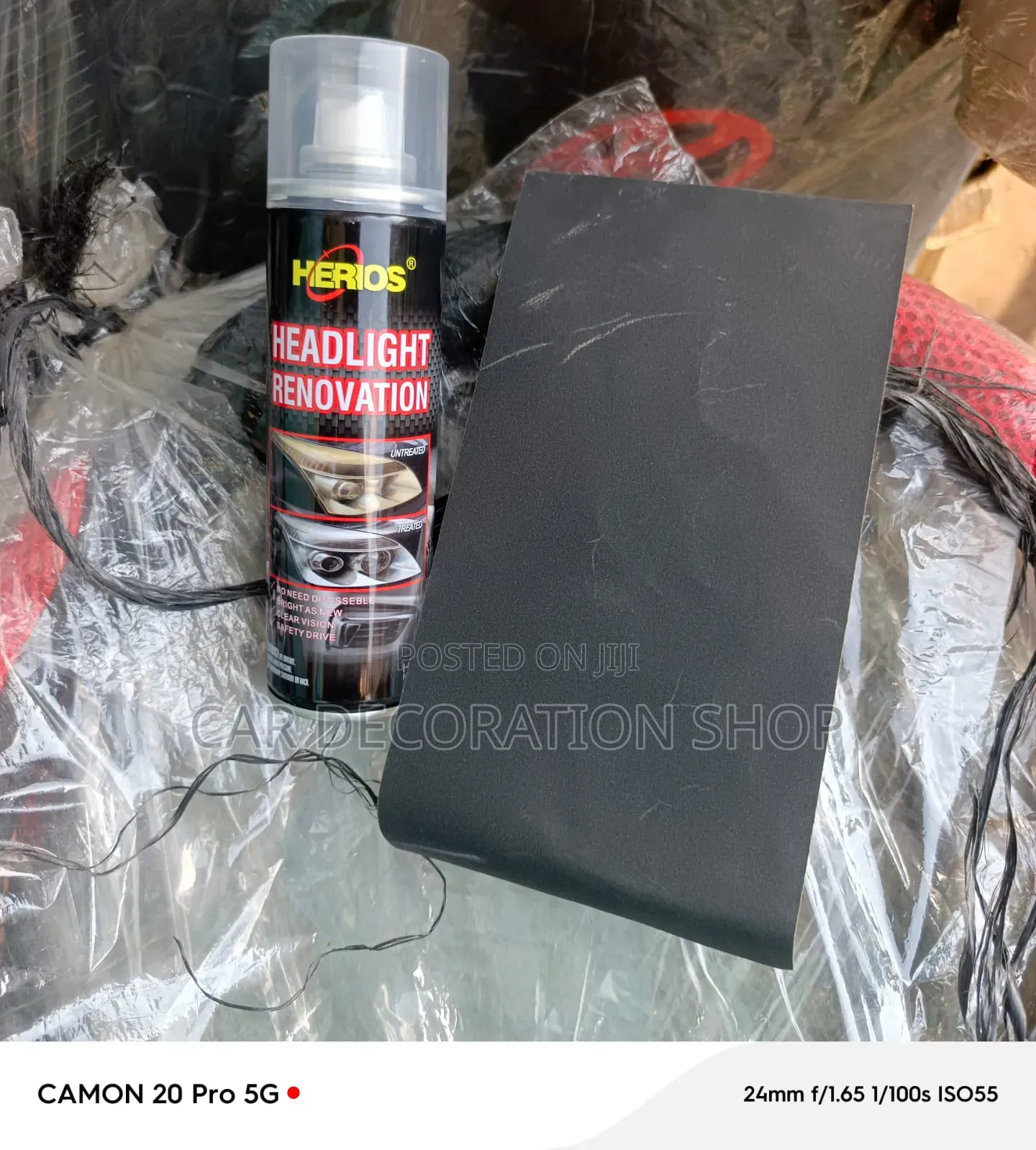 235ml Polishing Coat Headlight Fluid Cleaner