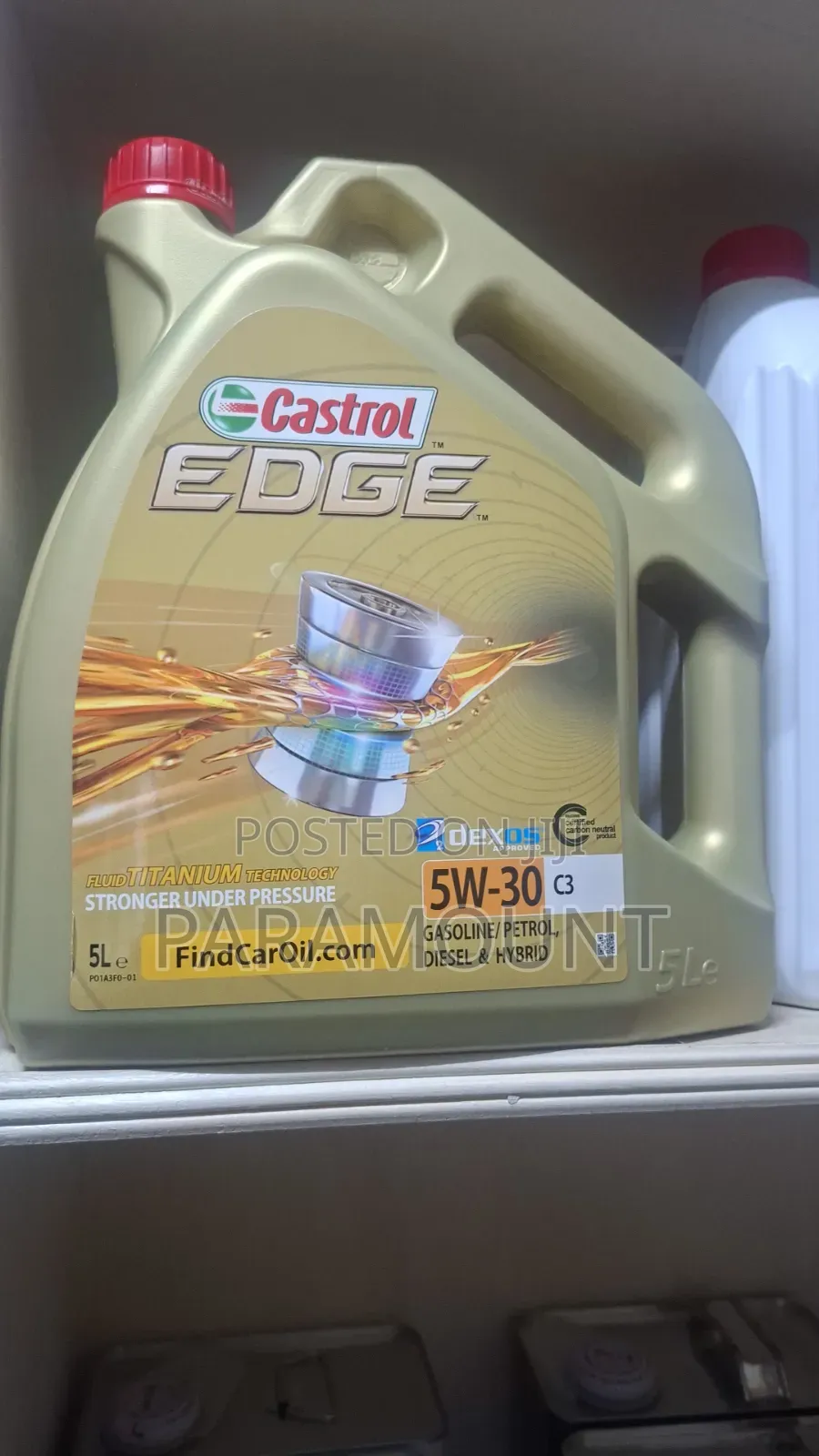 Engine Oil Castrol Edge 5w-30 C3 5ltrs.