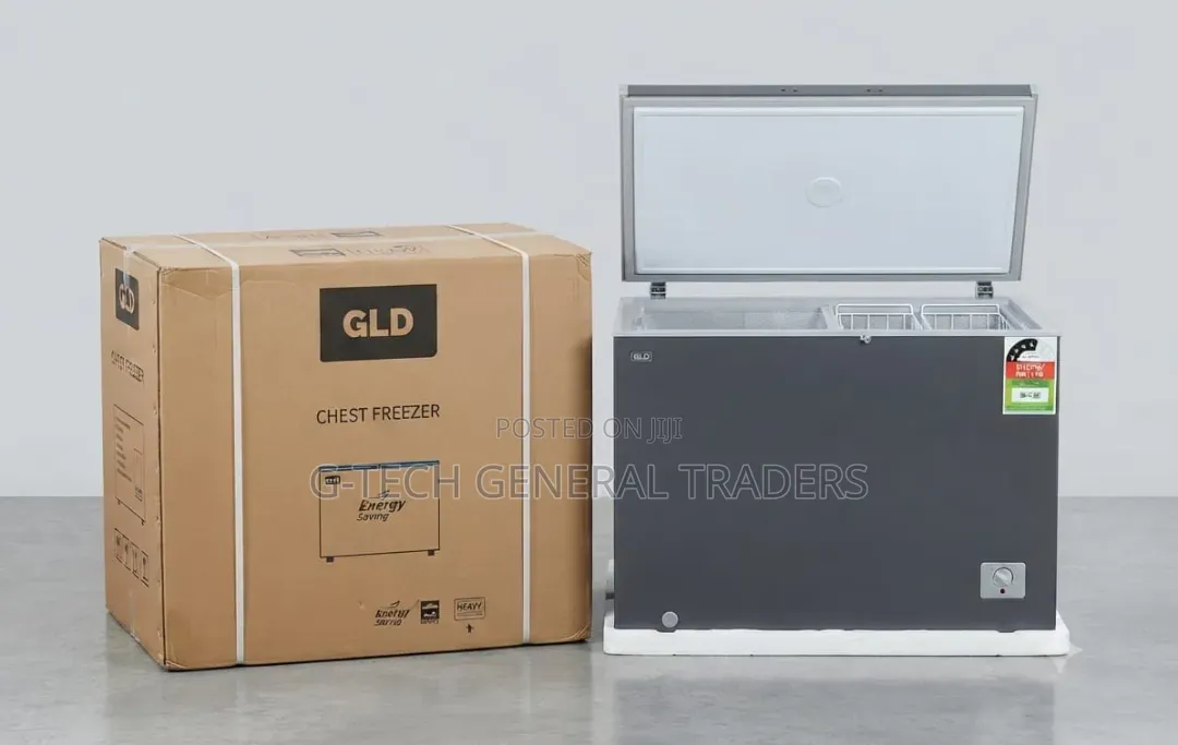 GLD 250l Extra Large Energy Saver Chest Freezer (1 Year Warranty)