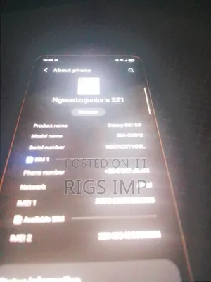 Samsung Galaxy S21 5G 256 GB Blue