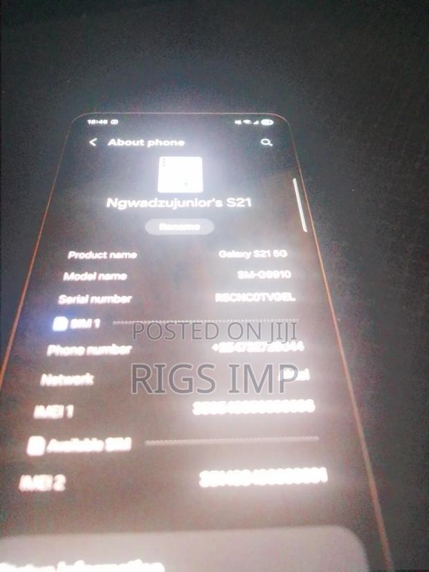 Samsung Galaxy S21 5G 256 GB Blue - thumbnail 5