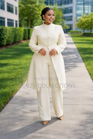 Ladies' Long Coat Suit -Suluhu Suit