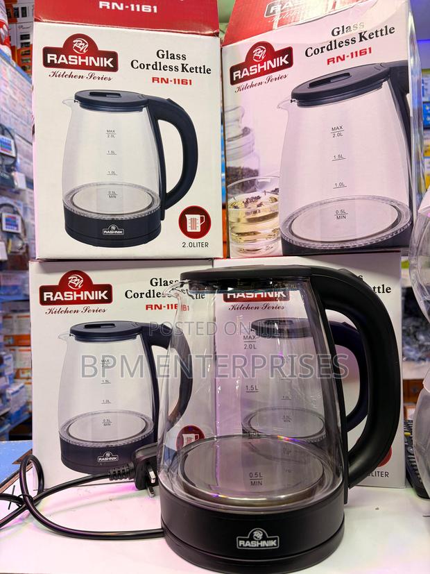 Rashnik Rn-1161 Glass Cordless Kettle - thumbnail 2