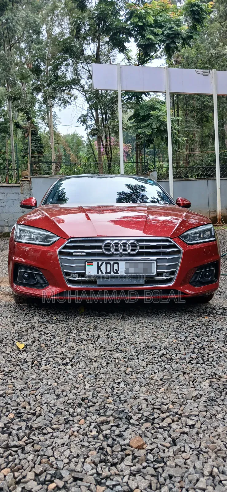 Audi A5 Sportback 2018 Maroon
