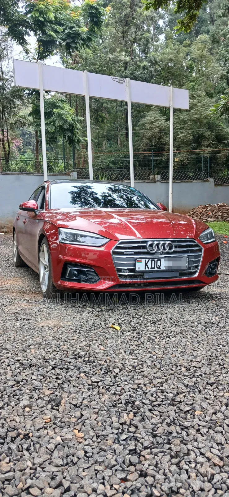 Audi A5 Sportback 2018 Maroon