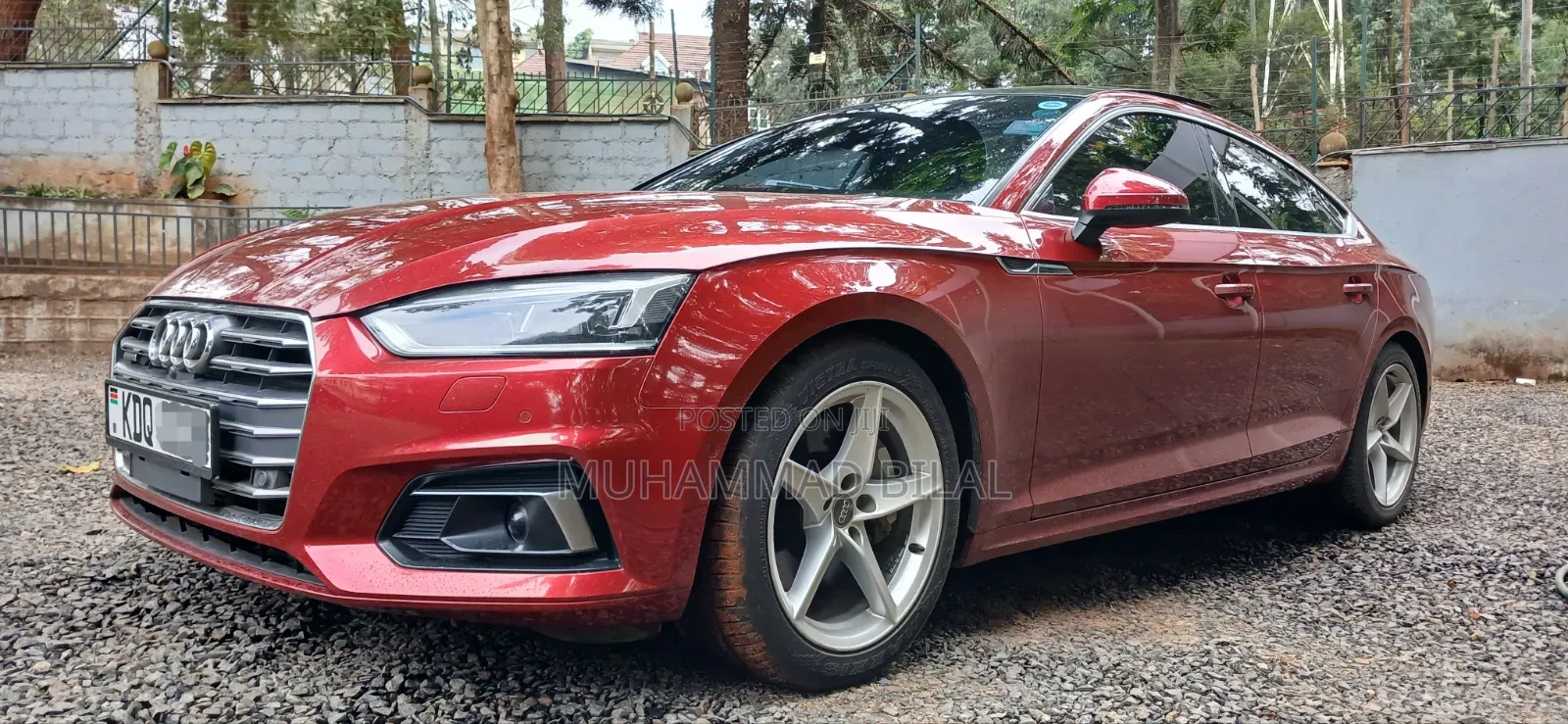 Audi A5 Sportback 2018 Maroon