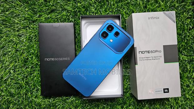 New Infinix Note 60 Pro 256 GB Blue