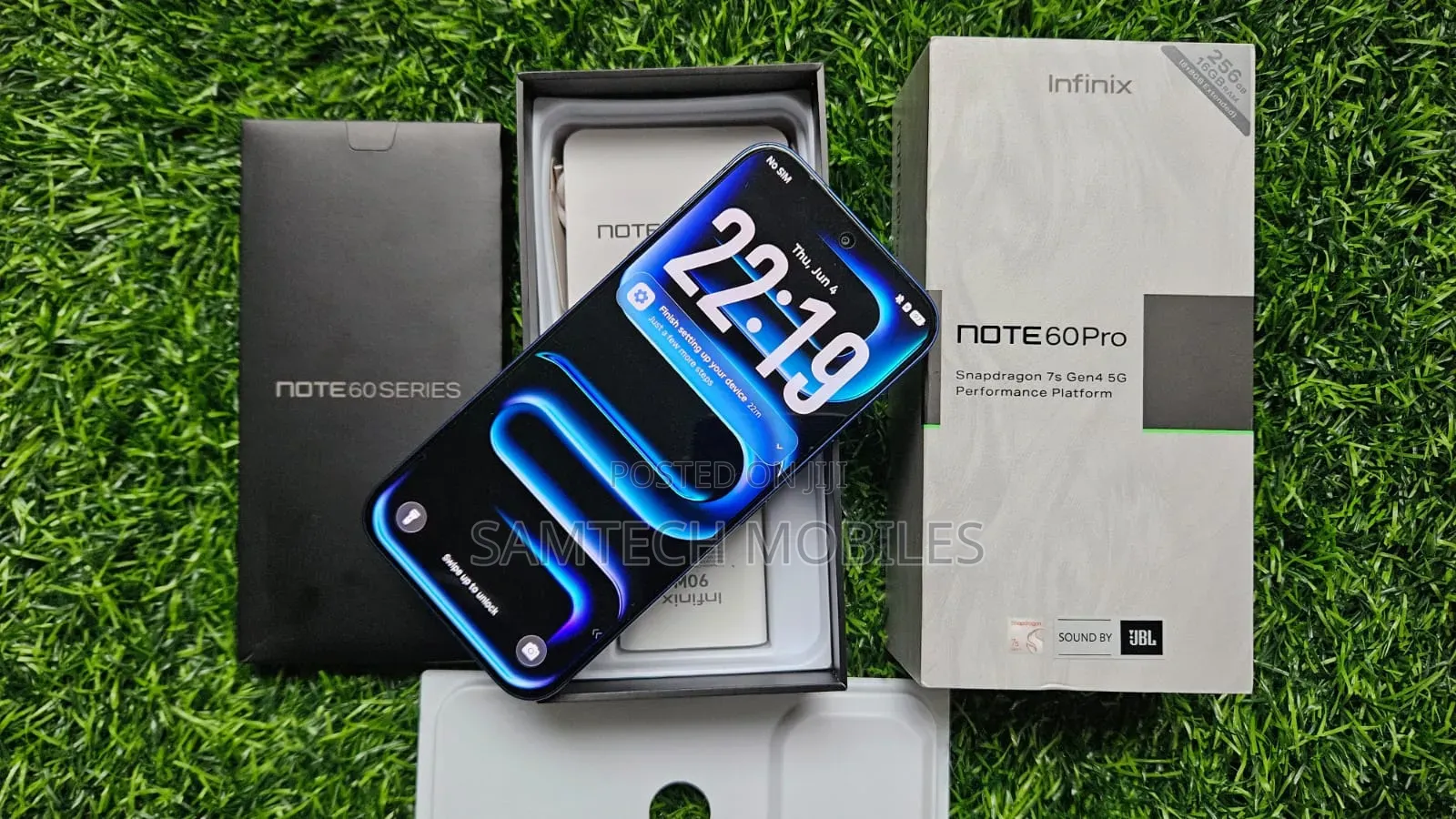 New Infinix Note 60 Pro 256 GB Blue