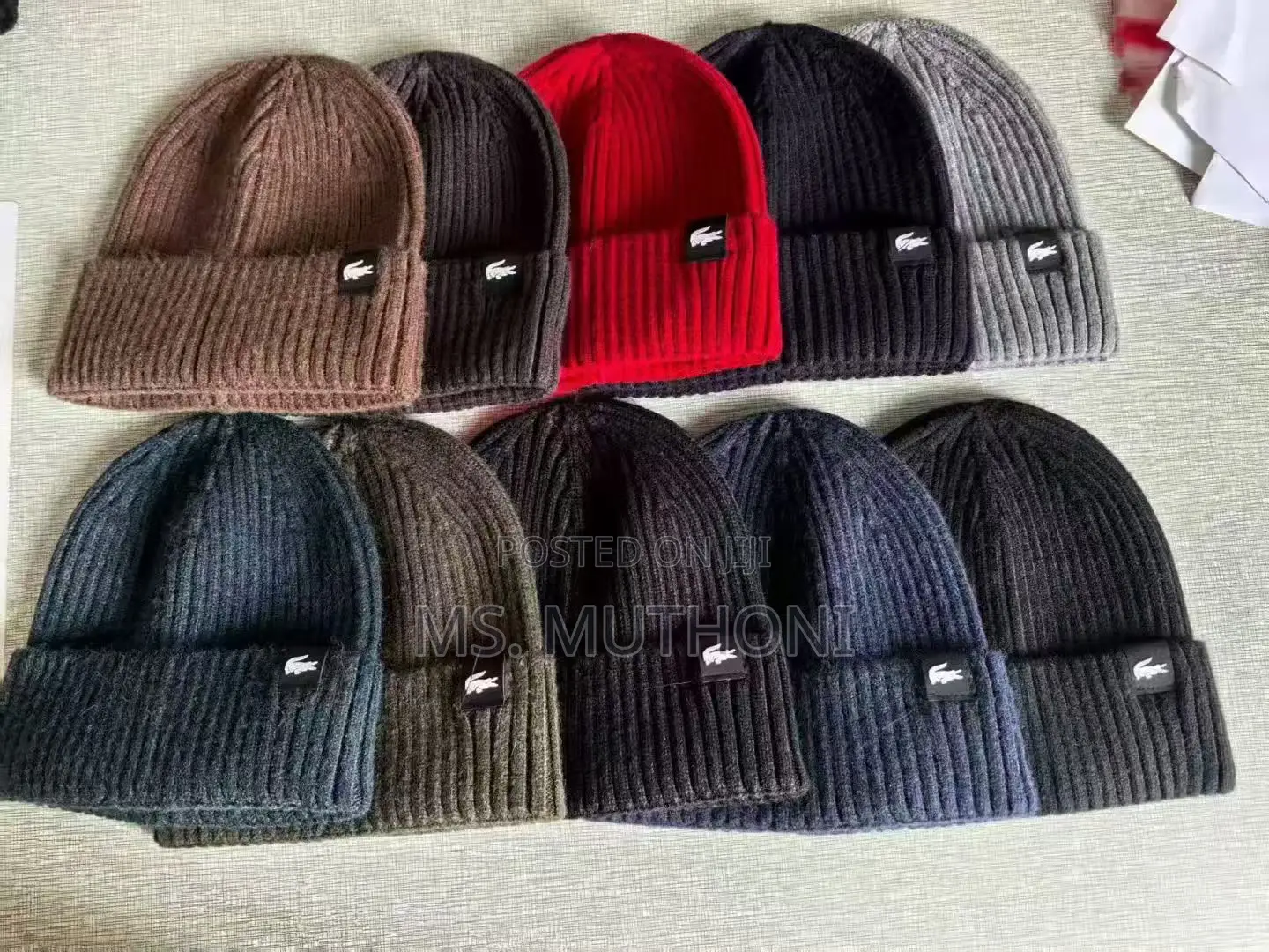 Designer Labeled Beanies