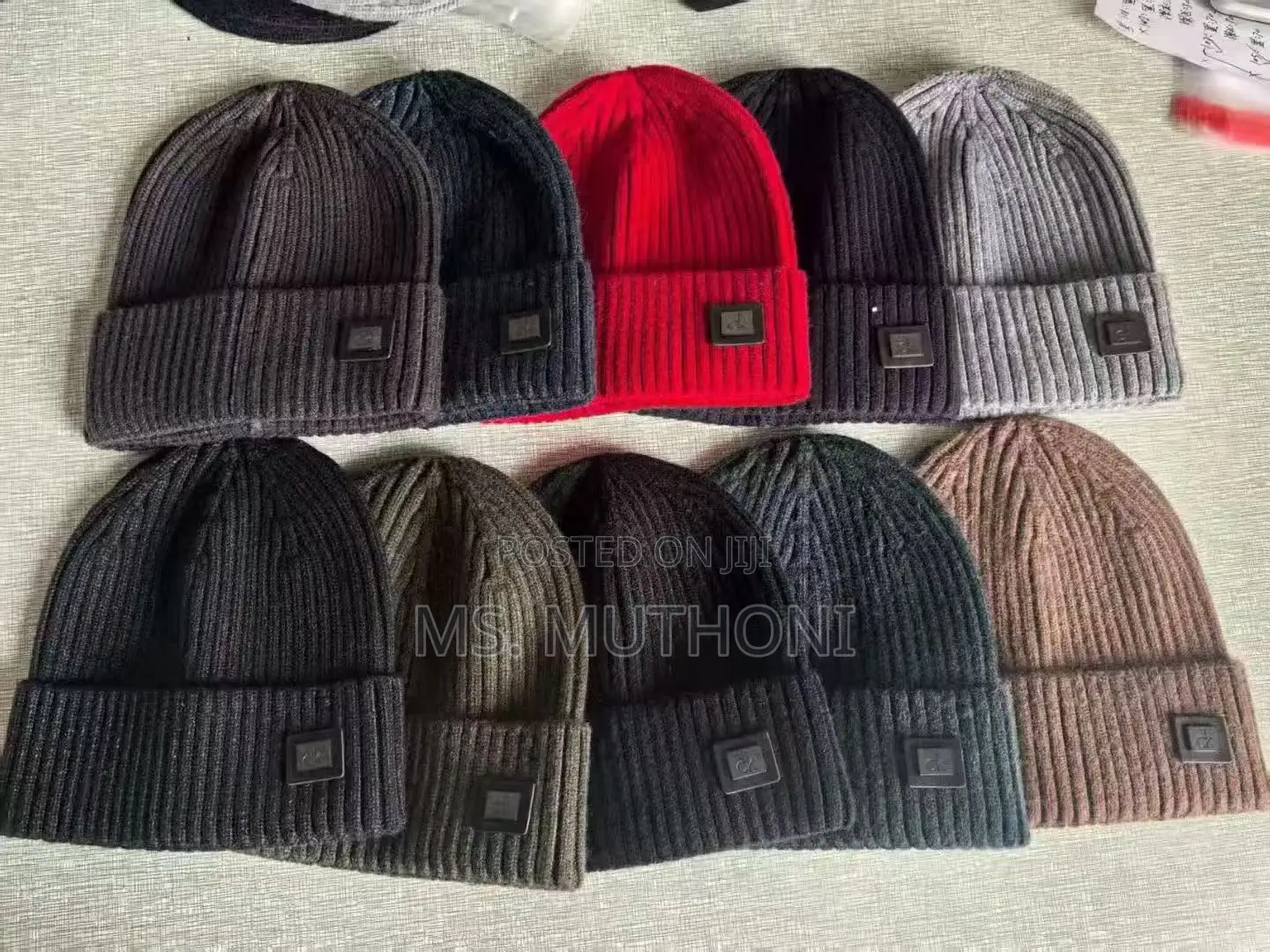 Designer Labeled Beanies