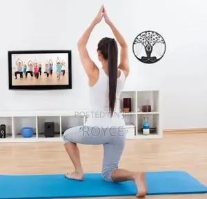 Yoga Meditation European Handmade Metal Decor