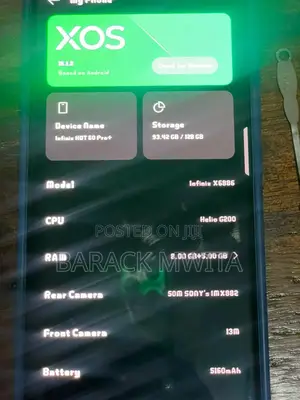 Infinix Hot 60 Pro+ 128 GB Silver